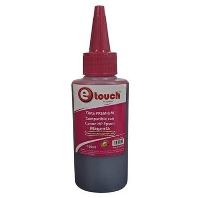 BOTE DE TINTA ETOUCH CANON HP EPSON 100ML MAGENTA UD-M100