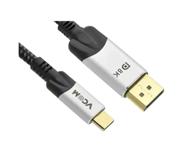CABLE DISPLAY PORT A TIPO C MACHO 4K UHD VCOM CU422MCV-3.0M