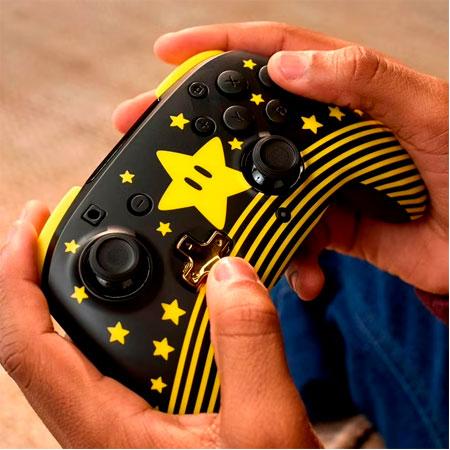 GAMEPAD INALAMBRICO BLUETOOTH TURTLE BEACH REMATCH SUPER MARIO STAR PARA NINTENDO SWITCH TBC-8101-75