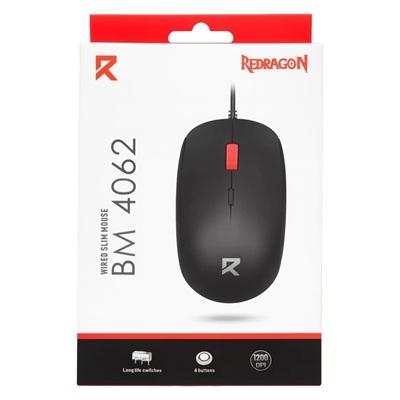 MOUSE USB REDRAGON BM-4062 BLACK
