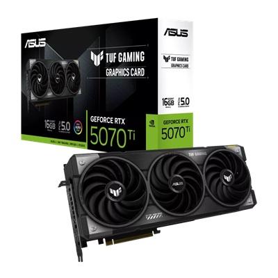 TARJETA DE VIDEO ASUS TUF RTX5070TI 16GB GAMING NVIDIA GEFORCE RTX 5070 TI 16GB