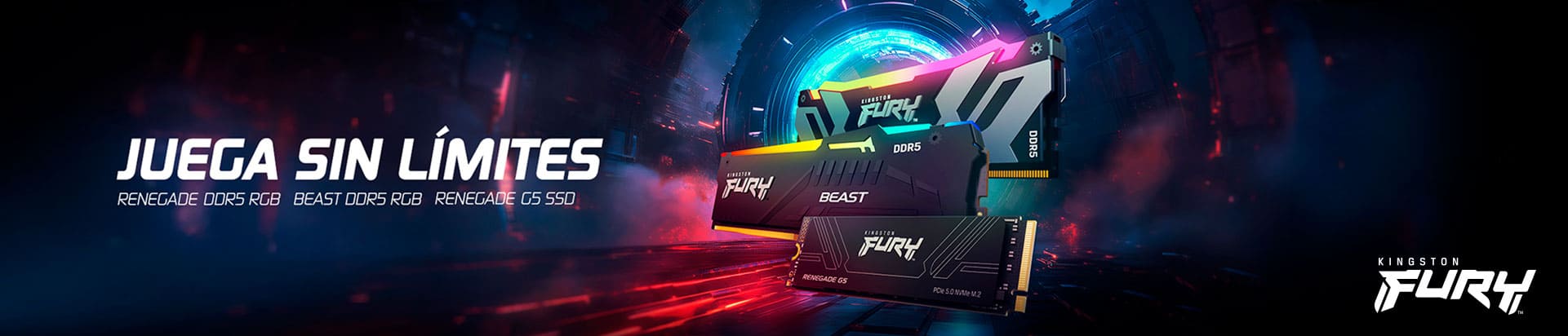 Juega sin Límites - Kingston Fury