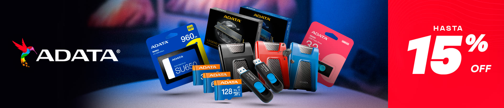 Almacenamientos Adata™