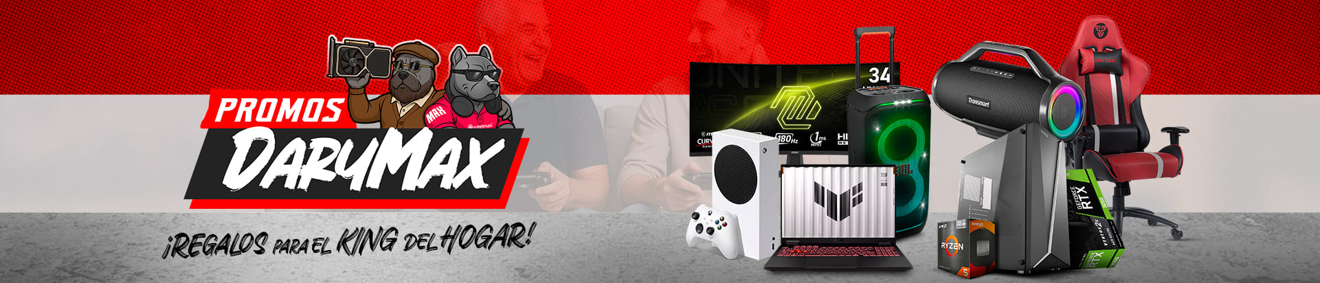 Promos DaryMax - ¡Regalos para el King del Hogar!
