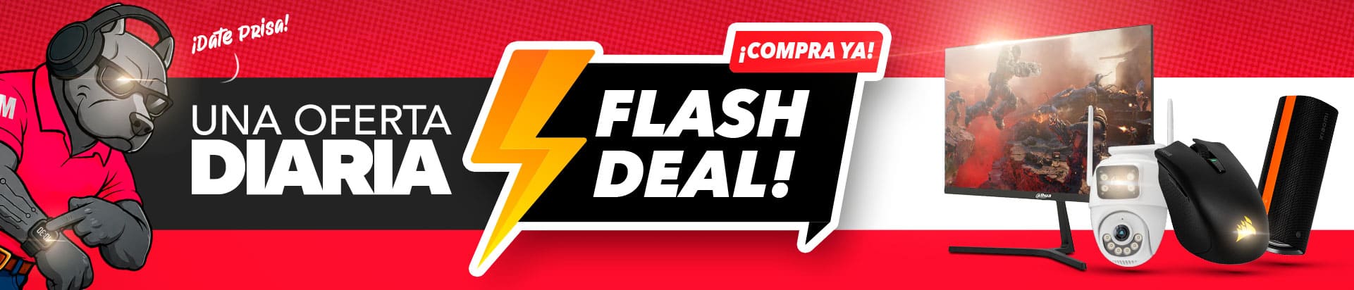Flash Deal! - ¡Ofertas Relámpago con Descontazos!