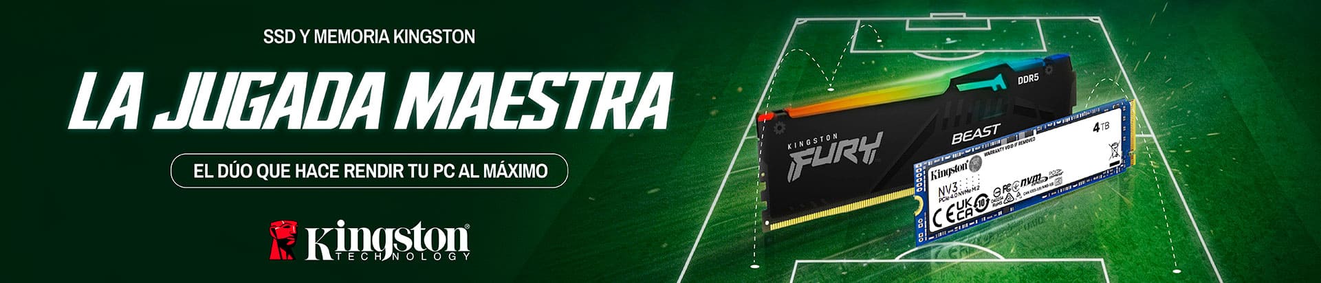 Almacenamientos Kingston™