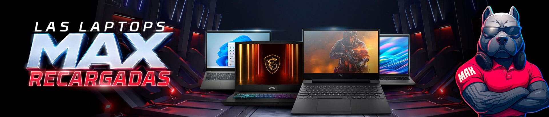 ¡Las Laptops Max Recargadas!