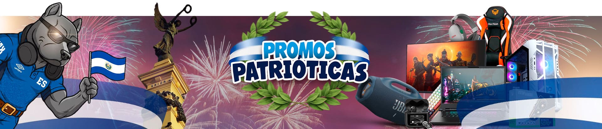 Promos Patrióticas - Celebra el mes patrio con tecnología