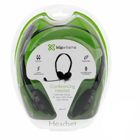 HEADSET STEREO LIVIANO KLIP XTREME KSH-270 (AURICULAR)