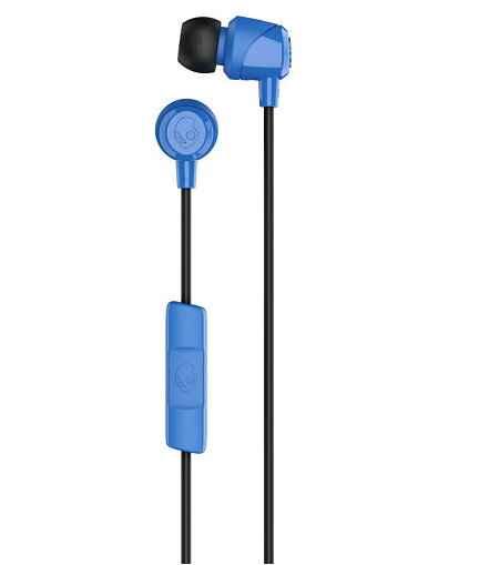 AUDIFONOS CON MICROFONO SKULLCANDY JIB  BLACK/BLUE W/MIC 1/ S2DUYK-M712