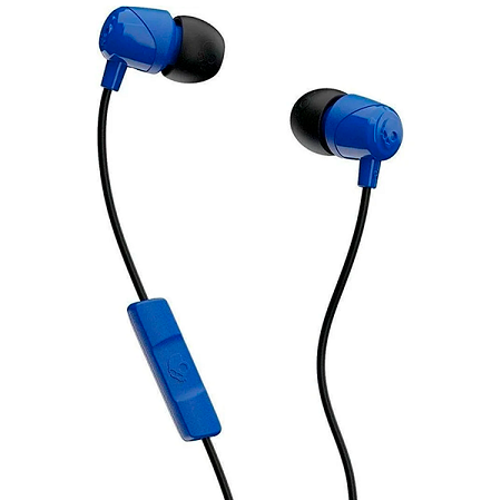 AUDIFONOS CON MICROFONO SKULLCANDY JIB  BLACK/BLUE W/MIC 1/ S2DUYK-M712