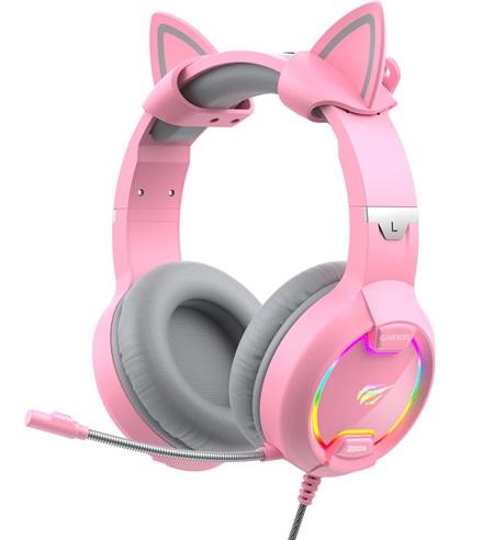 HEADSET GAMING HAVIT H2233D 3.5MM HVGMH-H2233D-PK PINK