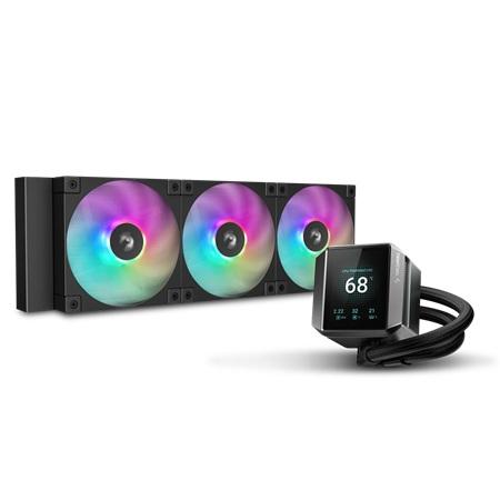 ENFRIAMIENTO LIQUIDO DEEPCOOL 360 MYSTIQUE ARGB AIO LCD DISPLAY R-LX750-BKADSNC-G-1