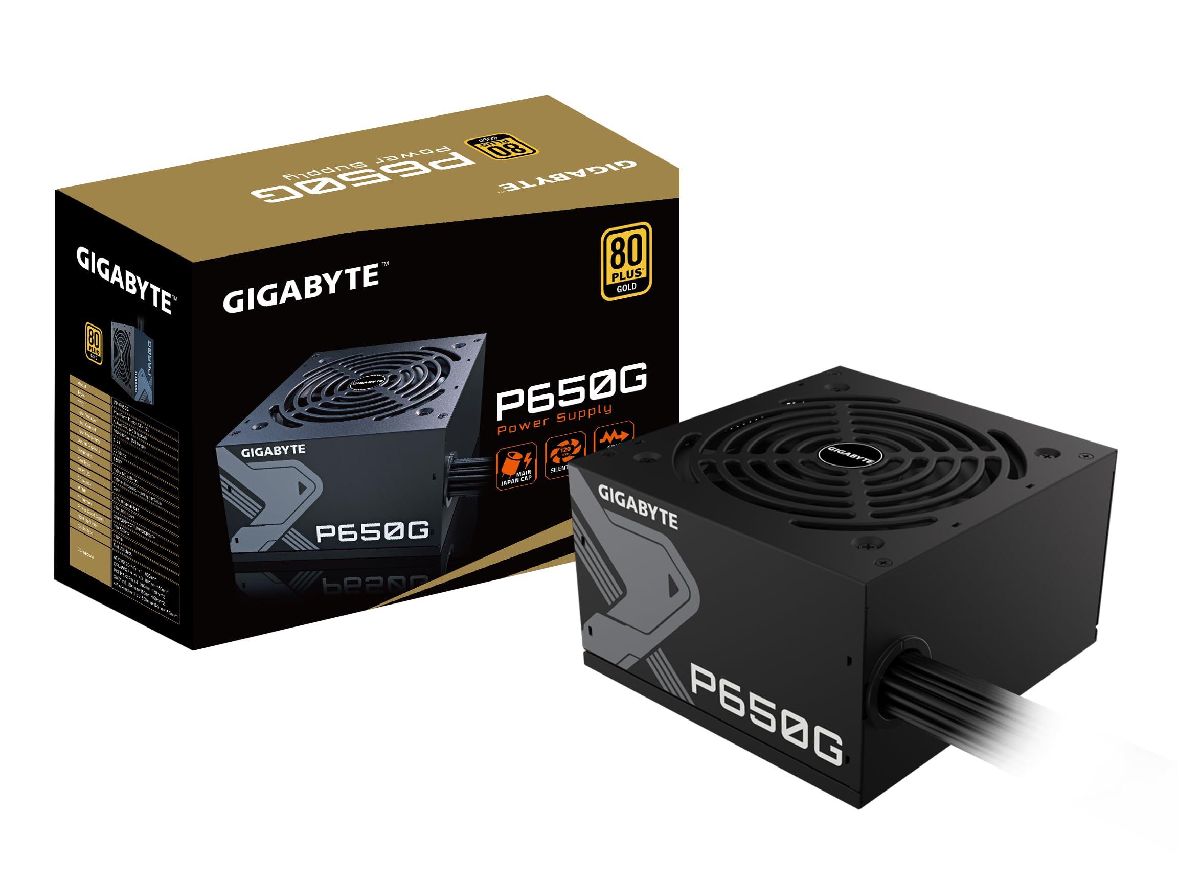 FUENTE DE PODER GIGABYTE 650W P650G 80 PLUS GOLD NO MODULAR