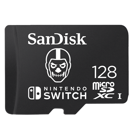 MEMORIA MICRO SD SANDISK 128GB NINTENDO SWITCH FORNITE SDSQXAO-128G-GN6ZG