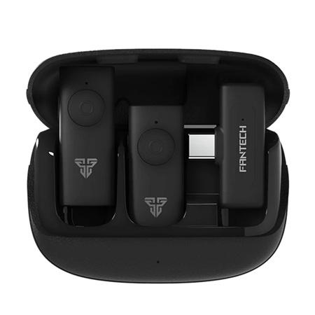 MICROFONO INALAMBRICO FANTECH LEVIOSA AIR WMV21C TIPO C BLACK