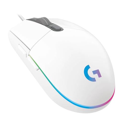 MOUSE GAMING LOGITECH USB G203 LIGHTSYNC WHITE 910-005791 