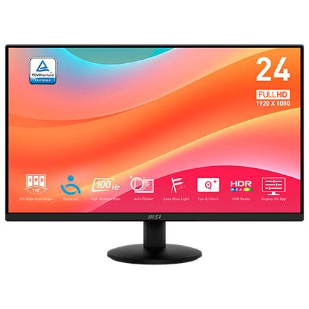 MONITOR MSI 24" PRO MP242L / FHD 1920X1080/ 100HZ / HDMI 1.4B-DP 1.2a