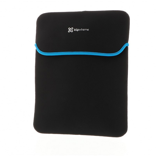 FUNDA PARA PORTATIL KLIP XTREME REVERSIBLE BLUE/BLACK 15.6" KNS-415BL