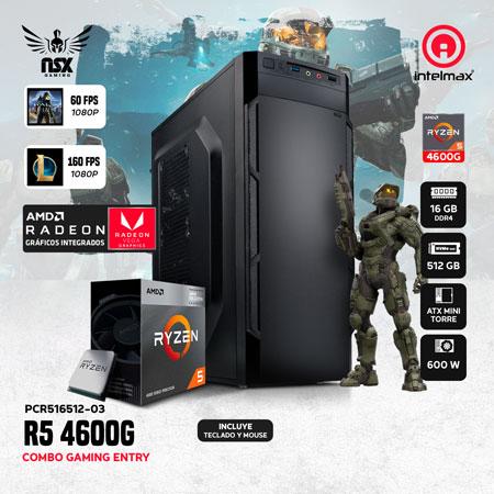 PC OFICINA NSX RYZEN 5 4600G/ 16GB RAM/ 512 SSD/ PCR516512-03/SIN SO