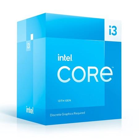 PROCESADOR INTEL CORE i3-13100F 3.40GHZ 12MB LGA1700 13° GEN BX8071513100F SIN GRAFICOS