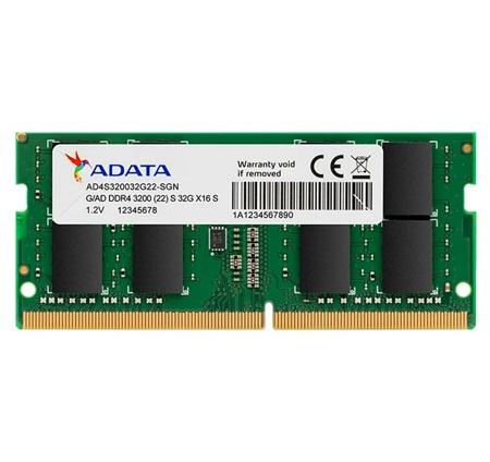 MEMORIA RAM ADATA DDR4, 3200MHZ 32GB AD4S320032G22-SGN