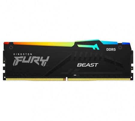 MEMORIA RAM KINGSTON FURY BEAST DDR5 16GB 5600MHZ CL40 DIMM-  KF556C40BBA-16
