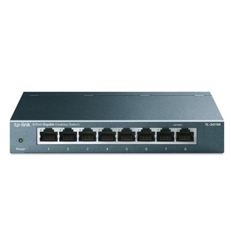 SWITCH TP-LINK 8 PUERTOS TL-SG108-PORT GIGABIT 10/100/1000 MBPS