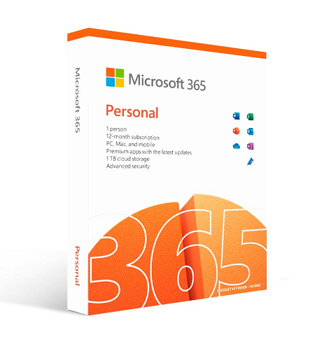 LICENCIA MICROSOFT OFFICE 365 PERSONAL QQ2-00008TP/ 1 AÑO