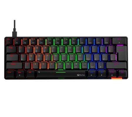 TECLADO MECANICO GAMING MEETION USB-C MK005 BLACK