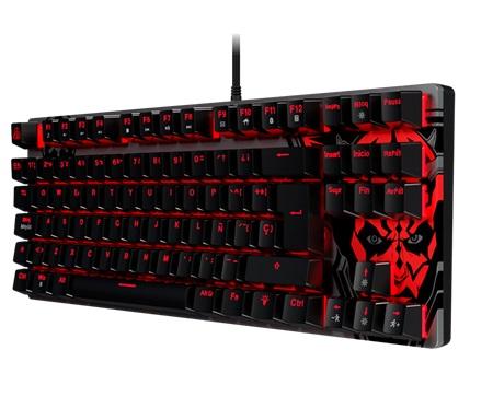 TECLADO MECANICO GAMING PRIMUS DARK SIDE BALLISTA81T KB WRD ESP PKS-S080DS-S