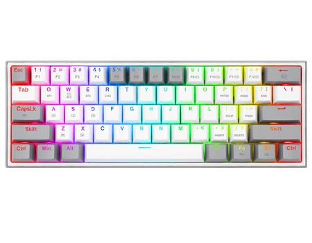 TECLADO MECANICO GAMING REDRAGON FIZZ PRO K616-RGB USB-TIPO C WHITE 