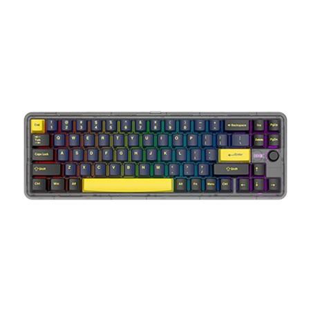 TECLADO MECANICO INALAMBRICO FANTECH MK911 VIBE VIBRANT UTILITY MAXFIT70 