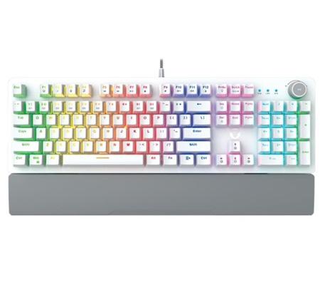 TECLADO MECANICO GAMING FANTECH MK853 MAXPOWER RGB WHITE