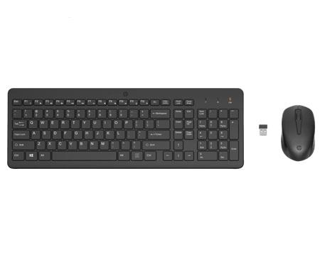 COMBO DE TECLADO Y MOUSE INALAMBRICO HP 330 2V9E6AA#ABM  