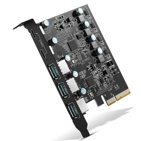 TARJETA EDUP PCI EXPRESS 3XUSB3.1 / 2XTIPOC EP-9618GS