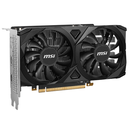 TARJETA DE VIDEO MSI GEFORCE RTX3050 VENTUS 2X 6G GDDR6 OC EDITION 912-V812-060