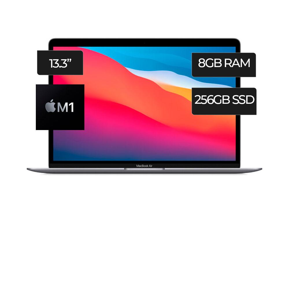 APPLE MACBOOK AIR I3 LATE 2020 SPECS, SISTEMA OPERATIVO MAC 0S,OCTA CORE,DRAM 8GB, GRAFICA INTEGRADA APPLE(7 CORE) PANTALLA DE 13.3 PLG. SSD 256 INTEGRADO, TIPE LCD.