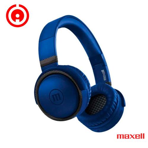 AUDIFONO WIRELESS MAXELL BT-B52 AZUL ITEM# 348372 (A011363)
