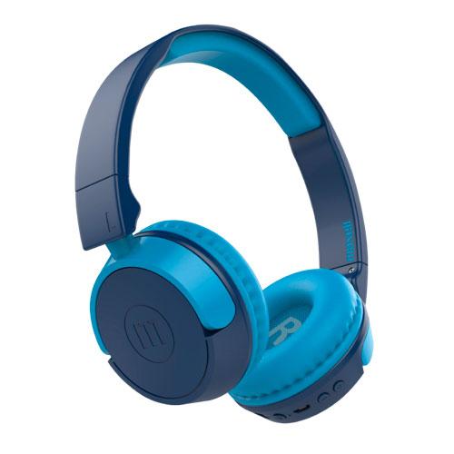 AUDIFONOS BT SMILO MIDSIZE HP-BT400 BLUE MAXELL W/MIC