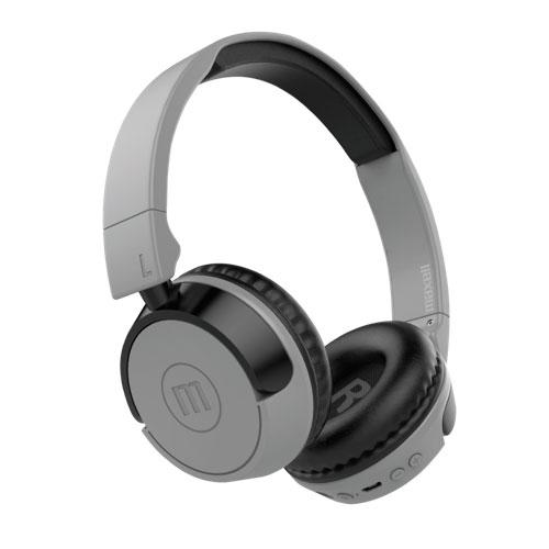AUDIFONOS BT SMILO MIDSIZE HP-BT400 GREY MAXELL W/MIC
