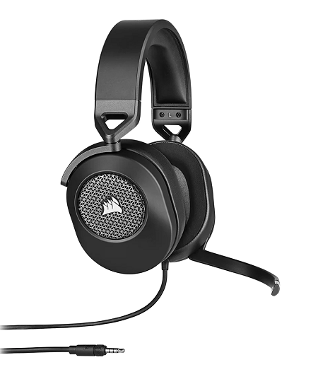 AUDIFONOS CORSAIR HS65 CON CABLE 3.5 CARBON CA-9011270-NA