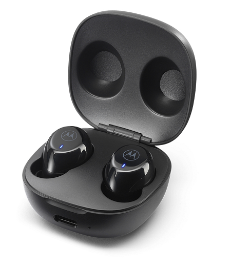 AUDIFONOS INALAMBRICOS MOTOROLA TWS BUDS 105BLACK MOTOBUDS105