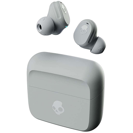 AUDIFONOS INALAMBRICOS SKULLCANDY MOD TRUE IN-EAR LIGHT GREY BLUE/ S2FYW-P751 