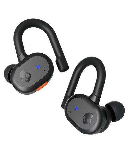 AUDIFONOS INALAMBRICOS SKULLCANDY PUSH ACTIVE TRUE IN-EAR BLACK ORANGE S2BPW-P740