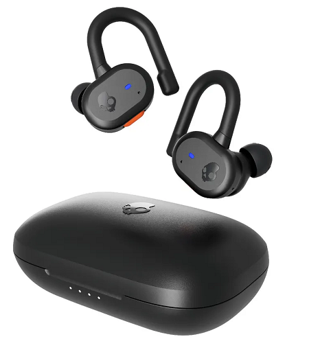 AUDIFONOS INALAMBRICOS SKULLCANDY PUSH ACTIVE TRUE IN-EAR BLACK ORANGE S2BPW-P740
