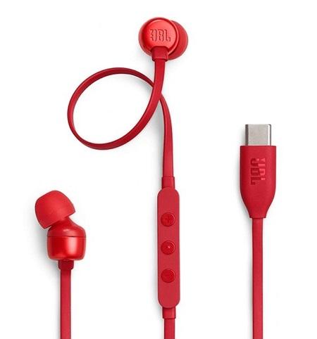 AUDIFONOS JBL TUNE 310C USB-C RED/ JBLT310CREDAM