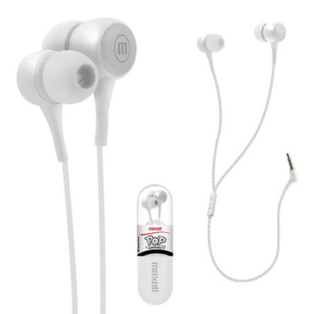 AUDIFONOS MAXELL IN-POP #348441 WH
