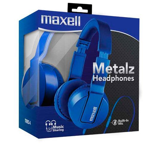 AUDIFONOS METALZ MAXELL SMS-10 SAPPHIRE  348304, A010238	