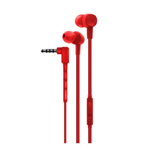 AUDIFONOS SOLID+ FUJI RED MAXELL SIN-8